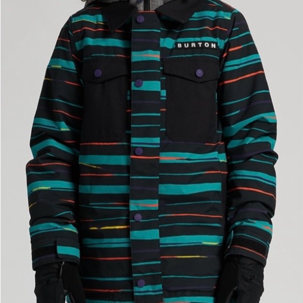 Burton Snowboard Jacket Youth Large Ski Snow Winter Coat Waterproof Insulated